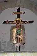 Kruzifix in der griechisch-orthodoxen Kirche Verklärung Christi (Μεταμόρφωση του Σωτήρος) in der Burg