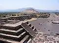 Teotihuacán, eine bedeutende, archäologische Ruinenstätte