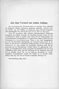 (1) Aus dem Vorort zur 1. Auflage 1910