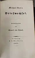 Briefwechsel 1837