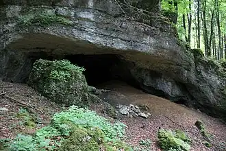 Eingang des Appenloches