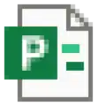 Gerastertes Icon mit 24 Pixeln in der Breite