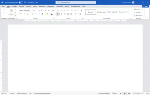 Microsoft Word 2021 unter Windows 11