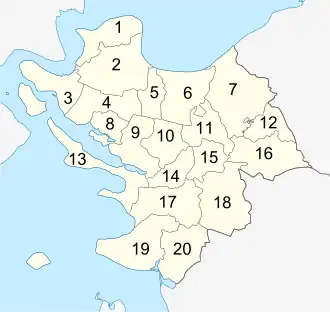 Kirchspiele der Kommune