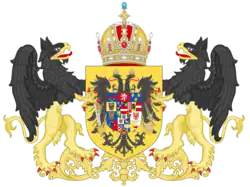 Das mittlere Wappen der österreichischen Länder (Neuentwurf 1915)[11]