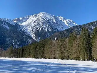 Dürrmiesing links und Hochmiesing rechts von Osterhofen