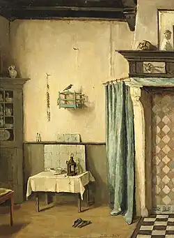„Mijn atelier te Veere“, um 1935