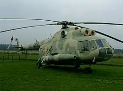 Diese Mi-9 flog bis 1984 beim KHG-57, bevor sie an das KHG-67, dem späteren KHG-3 abgegeben wurde. 1986 wechselte sie zur HSFA-3 und wurde nach Übernahme durch die Bundeswehr im Oktober 1990 ausgemustert.[4]