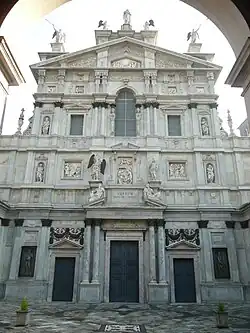 Fassade der Kirche Santa Maria presso San Celso in Mailand (ab 1565)
