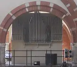 Einer der Orgelprospekte