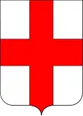 Heroldsbild (Sankt-Georgs-Kreuz im Wappen Mailands)