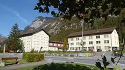 Der Posten Mels der Militärpolizei befindet sich in Heiligkreuz.