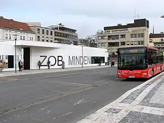 Zentraler Omnibusbahnhof Minden