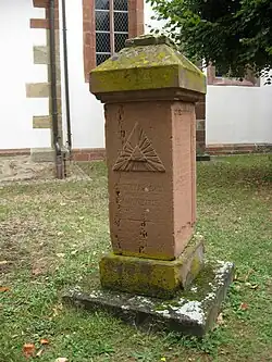 Grabmal im Kirchhof (1839)