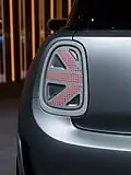 Der Union Jack als Rückleuchte
