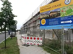 Blick vom Elsterwerdaer Platz südwärts