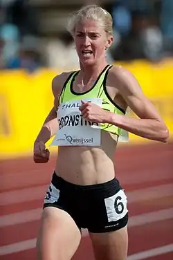 Miranda Boonstra – als Zwölfte ihres Rennens in 10:09,91&nbsp;min in der Vorrunde&nbsp;gescheitert