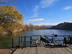 Rollfähre bei Miravet (südlich von Mora d'Ebre)