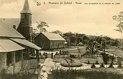 Missionsstation in Luebo (ca. 1920)