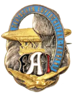 Mitgliederabzeichen Deutscher Luftschiffer Verband 1905