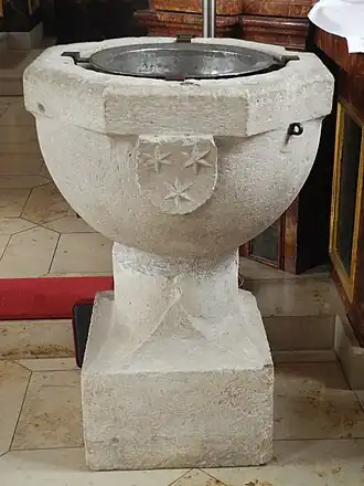 Taufstein von Pfalzpaint