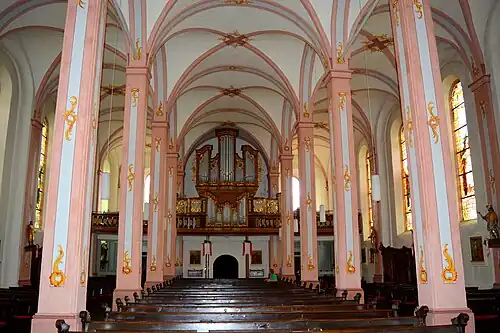 Pfarrkirche Mittelstrimmig, Inneres