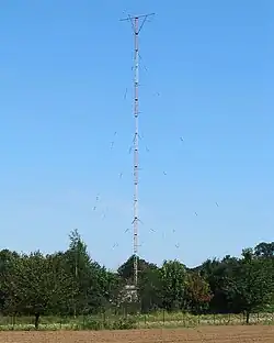 Ehemaliger Mittelwellen-Sendemast in Putbus