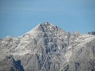 Mitterhorn von Süden, aufgenommen vom Lärchfilzkogel