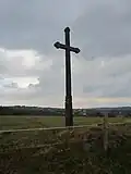 Holzkreuz am Weg nach Nová Ves