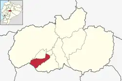 Der Kanton Mocha in der Provinz Tungurahua