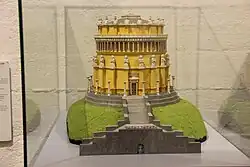 Modell der Befreiungshalle in der Siegessäule in Berlin