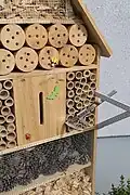 Völlig unwirksames Insektenhotel