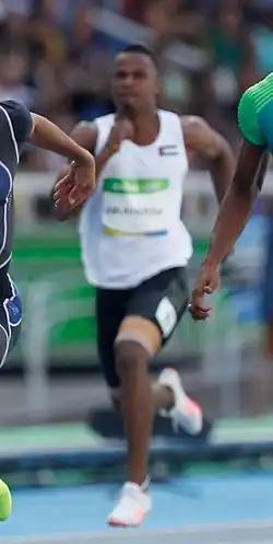Mohammed Abukhousa Rang sieben in 21,36&nbsp;s