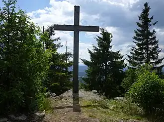 Gipfelkreuz auf dem Siebensteinkopf