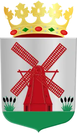 Wappen des Ortes Molenwaard