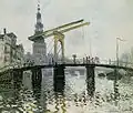 Die Brücke in Amsterdam, 1874