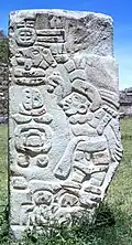 Stele 6 von Monte Albán, Phase IIIA