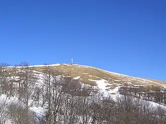 Der Gipfel des Monte Antola