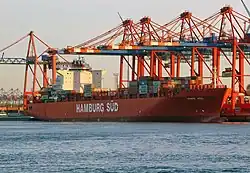 Monte Azul 2020 im Hamburger Hafen