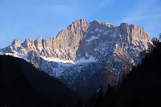 Die Civetta von Caprile