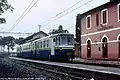 ET 812 im Bahnhof Pantano Borghese (1996)