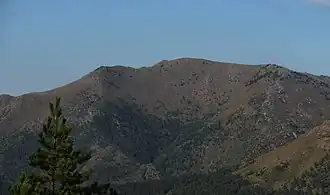 Blick von den Piani di Praglia auf den Monte delle Figne