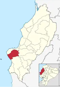 Der Kanton Montecristi in der Provinz Manabí