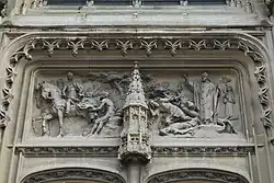 Relief am Westportal