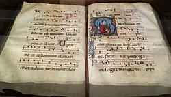 Exponat im Museo del Conservatorio di Santa Marta