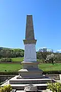 Gefallenendenkmal im Ortsteil Belmont-Luthézieu