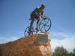 Statue von Marco Pantani