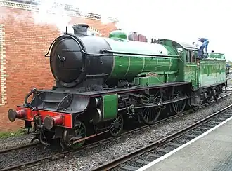 Die D49 2712 Morayshire bei der Bo’ness and Kinneil Railway