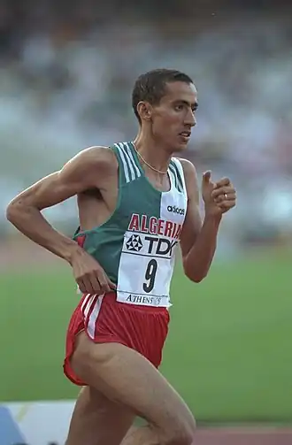 Noureddine Morceli – Olympiasieger von 1996 – Rang&nbsp;zwölf