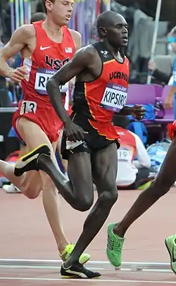 Moses Ndiema Kipsiro erreichte Platz&nbsp;vier